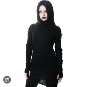 Killstar Assimilate Knit Sweater- XL -